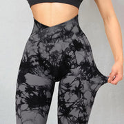 Seamless Tie Dye Yoga Leggings for Women UMAR KHAN €33.90