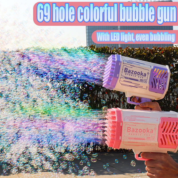 Bubble Gun Rocket 69 Holes Soap