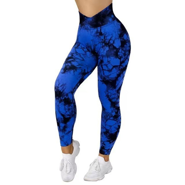 Seamless Tie Dye Yoga Leggings for Women UMAR KHAN €33.90