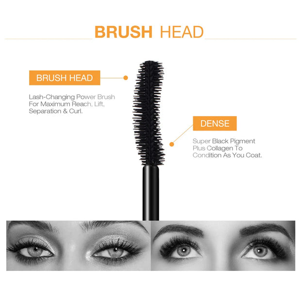 Mascara Lengthening Black Eyelash Extension Beauty Makeup Long-wearing