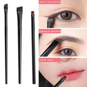 3PCS Eyeliner Eyebrow Contour Makeup Brush Super Soft Fiber Comfortable Grip Soft And Natural Makeup Application Eyeliner Brush