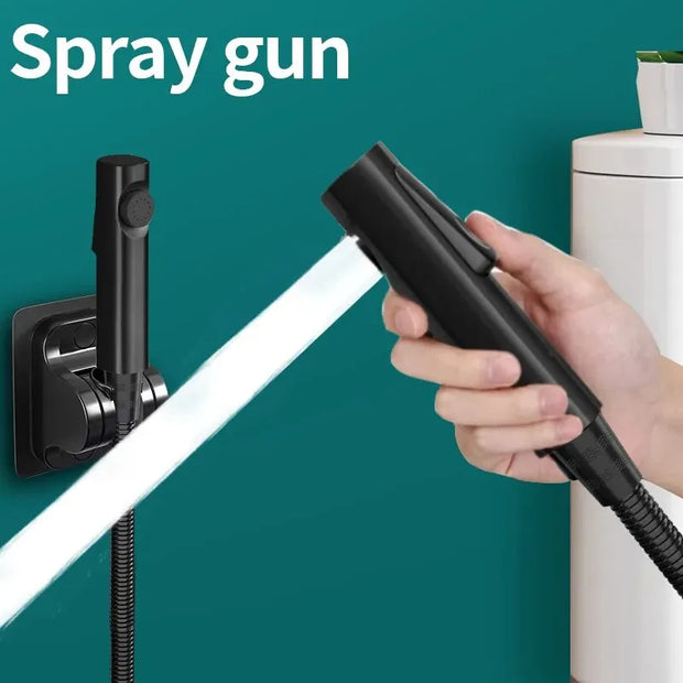 Toilet Flushing Gun Faucet Washer Toilet Flushing Gun Companion Household High-Pressure Booster Nozzle Bidet Toilet Sprayer Head