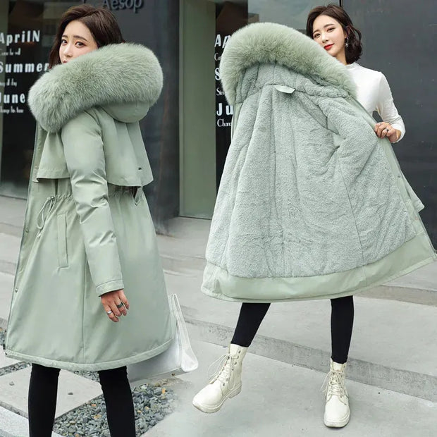 Winter Jacket Women Long Coat