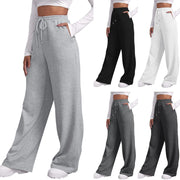 Wide Leg Pants For Women’S Fleece Lined Sweatpants Straight Pants