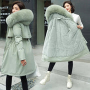 Winter Women Parka Clothes Long Coat