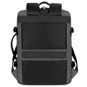 Men Business Backpack School Expandable USB Bag
