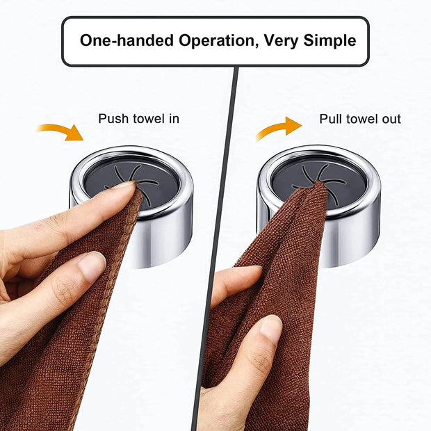 Non Punching Dishwashing Cloth Storage Clip