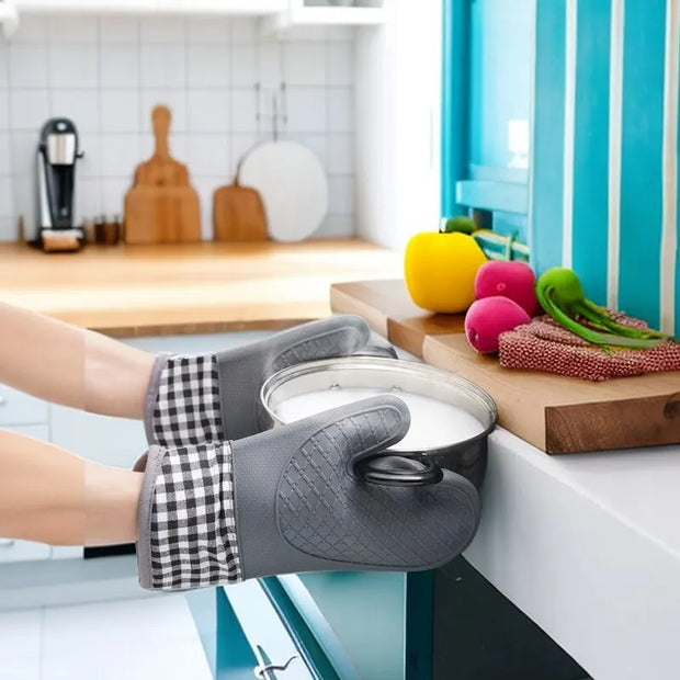 Kitchen Glove, Anti Slip, Lengthened, Thickened, Gloves