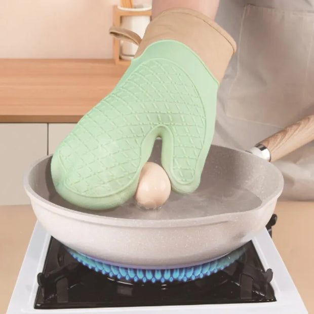 Kitchen Glove, Anti Slip, Lengthened, Thickened, Gloves