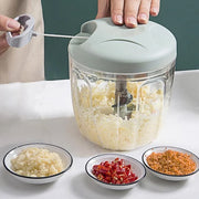 500/900ML Manual Meat Mincer Garlic Chopper Vegetable Garlic  Onion Cutter Kitchen tool