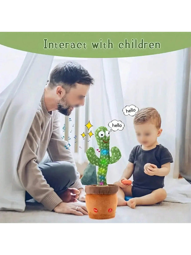Dancing Talking Cactus Toys For Baby Boys And Girls Recording Repeating