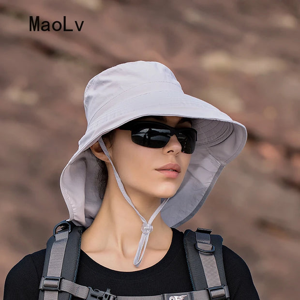 Summer Hats for Women Outdoor Anti Neck Protection Sun Visors for Women