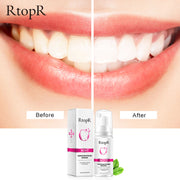 RtopR Teeth Cleansing Whitening Mousse