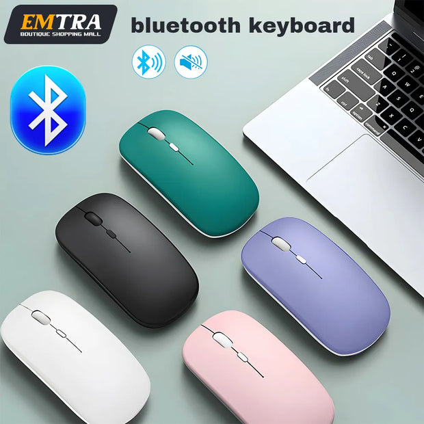 Wireless Bluetooth Mouse Portable Magic Silent