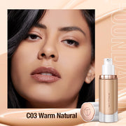 O.TWO.O Liquid Foundation Cream for Face 30ml High Coverage Makeup Base Sunscreen | UMAR KHAN