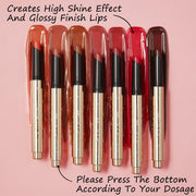 Lip Gloss Stick Moisturizing Long Lasting Sparkling Lipstick Pen Makeup Cosmetics