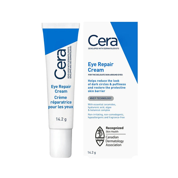 CeraVe Eye Cream Repair Skin For Dark Circles Under Eyes Moisturizing Anti-Puffiness