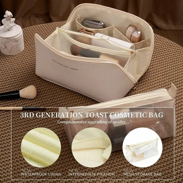 Beauty Cosmetics Storage Kit Large Capacity Travel Toiletry Makeup Bag