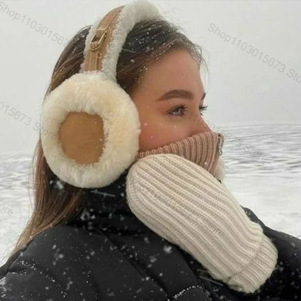 Plush Warm Earmuffs For Women