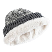 New Unisex Two-Tone Winter Hats women Fashion Warm Casual Winter Hats