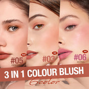 O.TWO.O Matte Lipstick Monster Check Long Lasting Waterproof Red Pink Lip Stick Makeup Blush